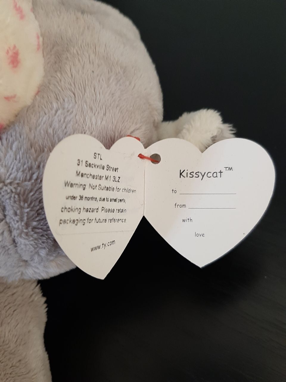 Плюшева іграшка ty kissycat кіт