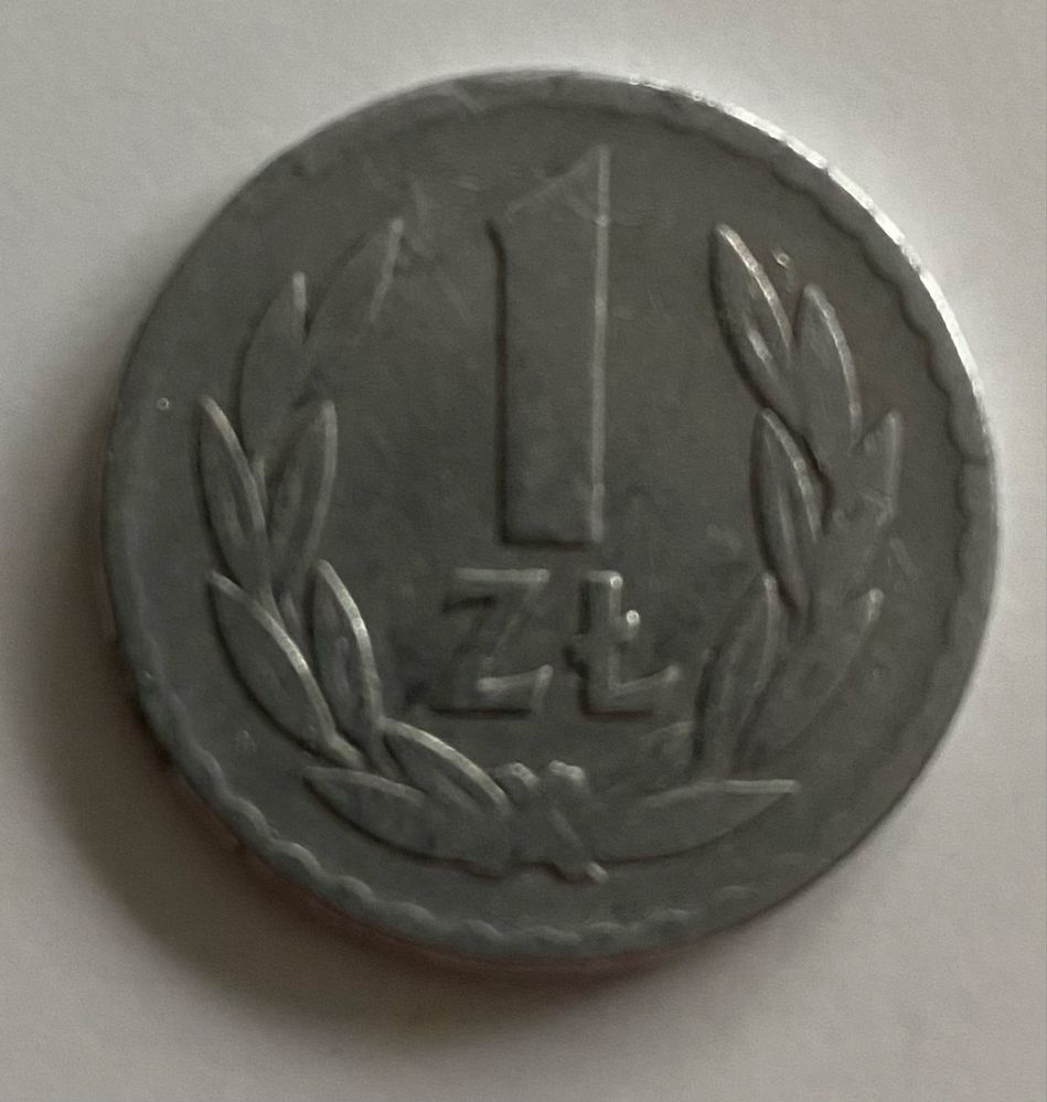 1 zł z 1949 r. Bez znaku mennicy