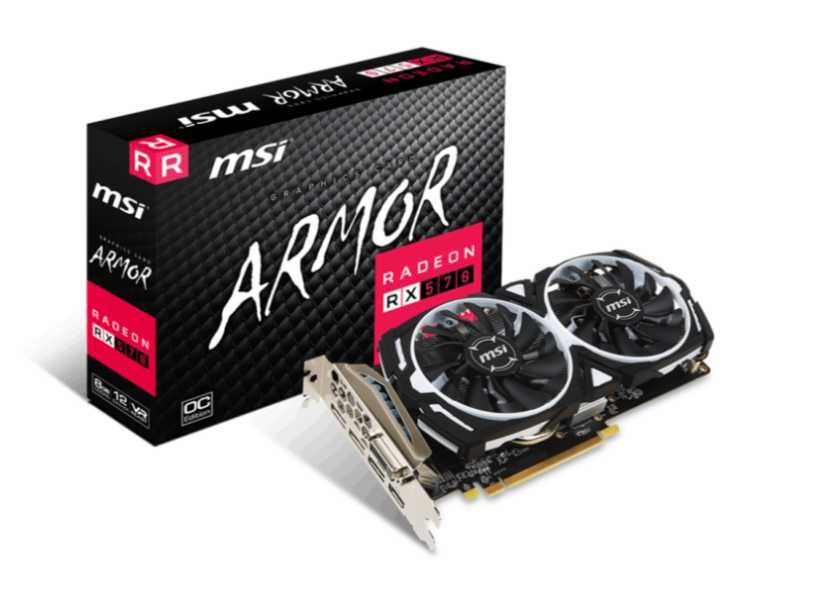 Karta Graficzna Radeon Msi rx570 8gb