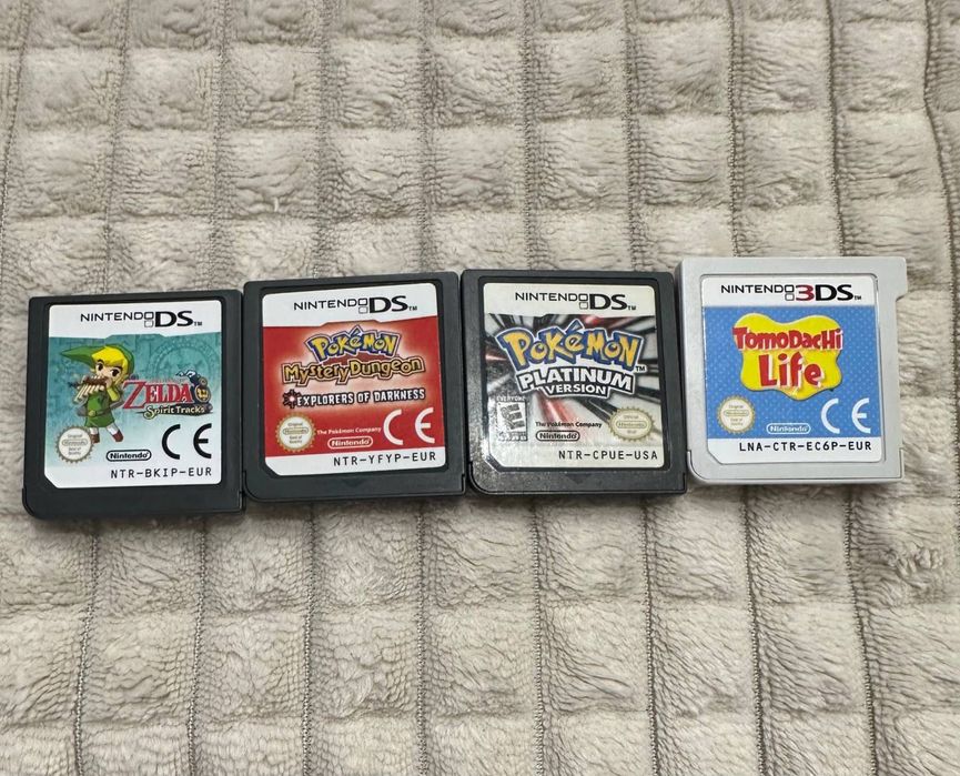 Картридж nintendo ds, nintendo 3ds (Pokemon, Zelda, Tomodachi life)