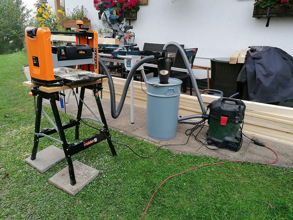 Циклонный фильтр циклон для строительного пылесоса Karcher Makita