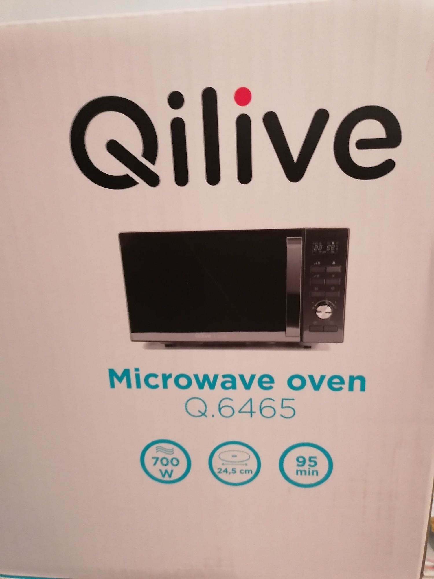 Microondas novo Qilive