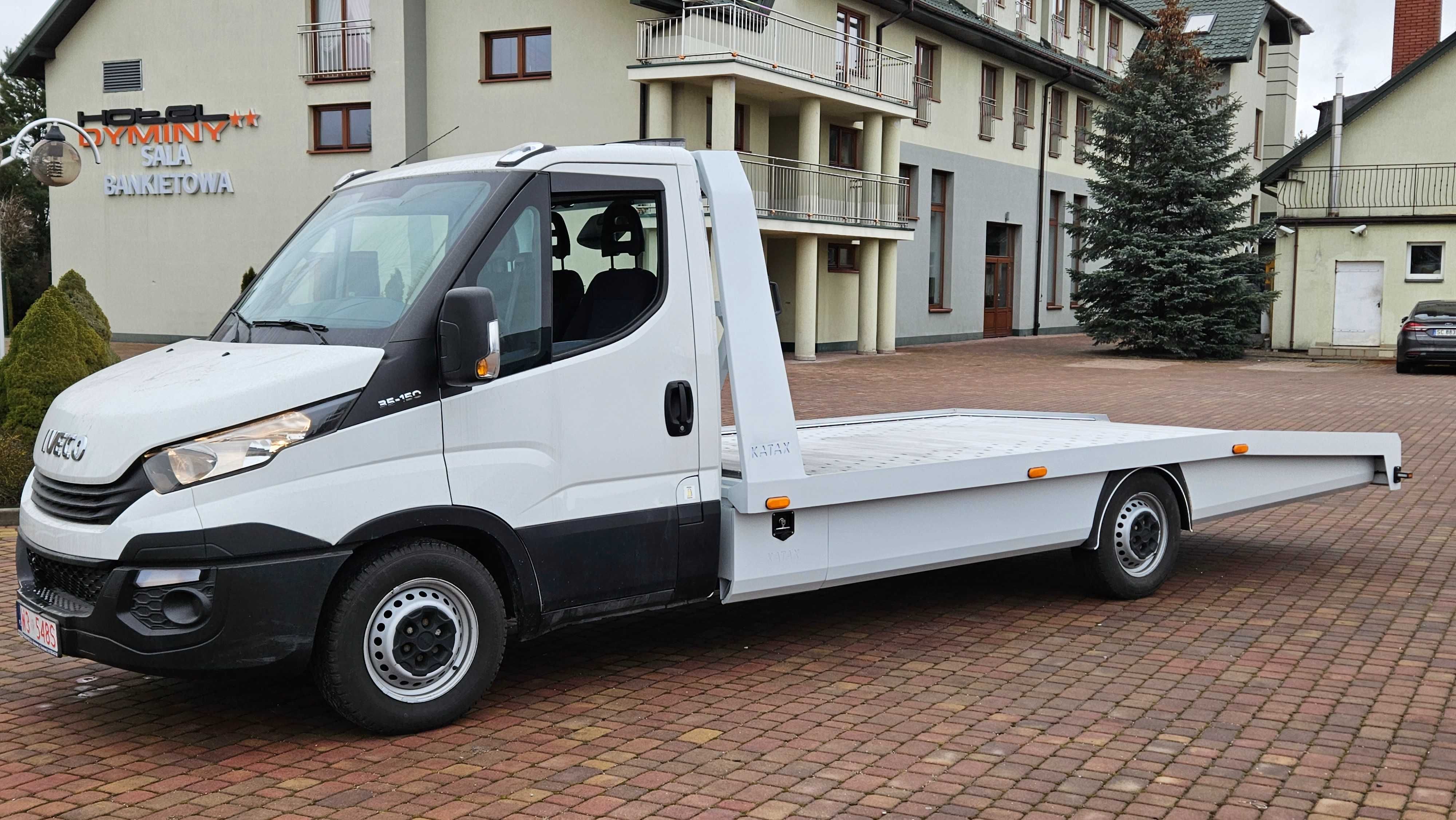 Autolaweta Laweta Najazd Iveco Daily Mercedes Sprinter Man Vw Crafter