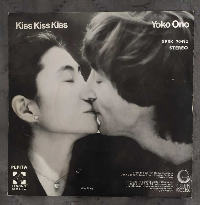 John Lennon Yoko Ono. 7". Ex. Pepita. 45rpm