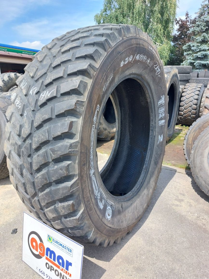650/65R42 Nokian opona używana rolnicza