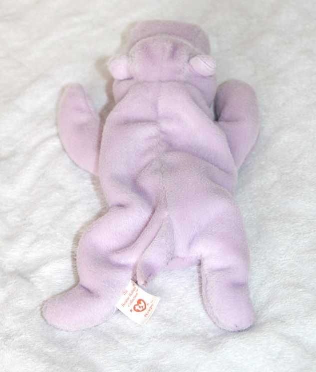 Ty Beanie babies baby Happy Hippo Hipopotam Hipcio bear Miś 1993