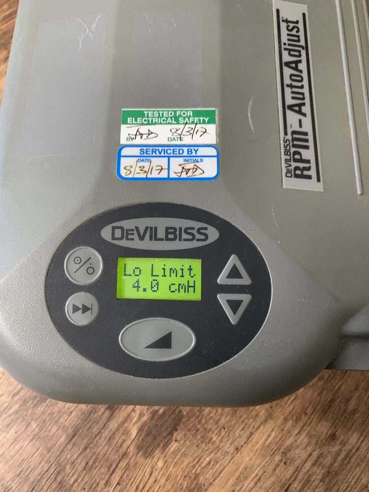 Дыхательный сипап аппарат DeVilbiss 9054D-S RPM AutoAdjust CPAP США