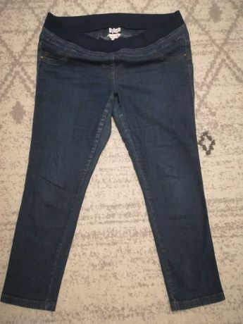 Spodnie ciążowe jeans rozmiar 18/ 44 rurki