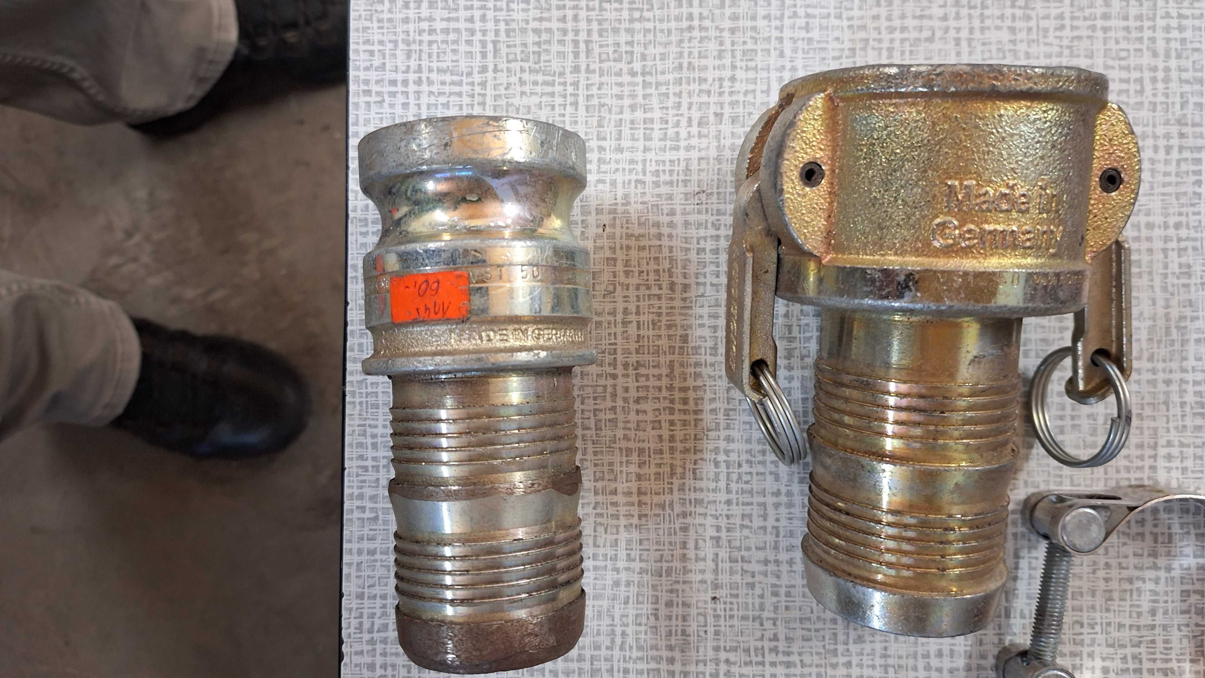 Złączka do węża fi 50 do betonu Ludecke CAMLOCK