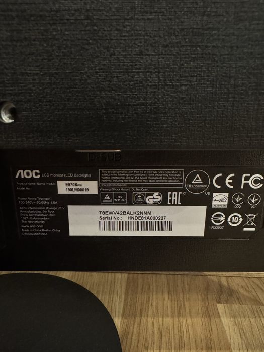 Monitor komputerowy AOC