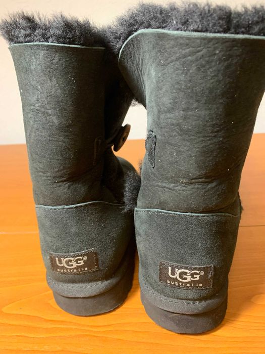 Угги (сапоги) UGG женские кожаные с натур. мехом новые 37 р. Дешево!