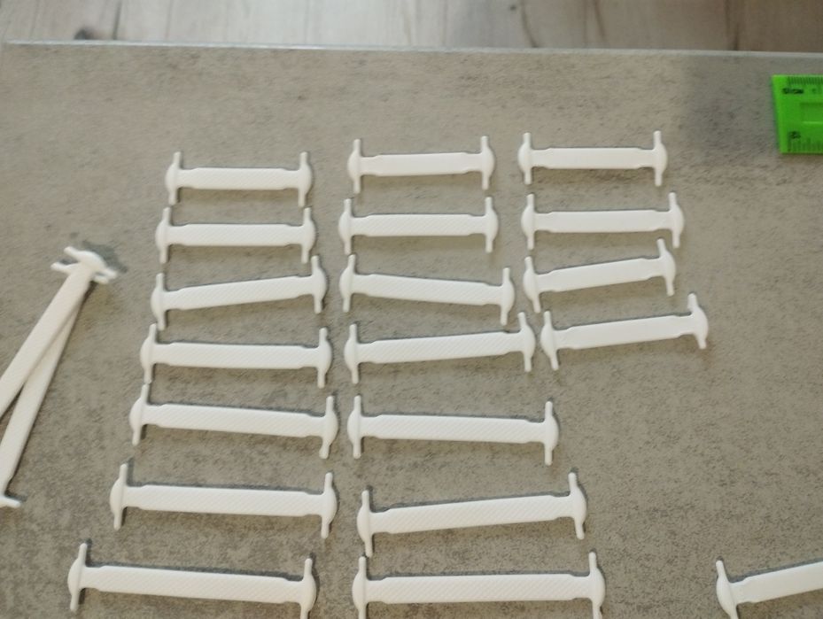 Шнурівки силіконові, різнокольорові від 4см