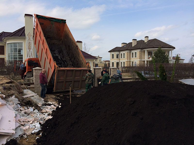 Чорнозем для дач саду городу по всій області