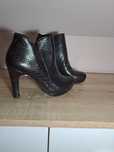 Buty na obcasie print węża nowe z metką