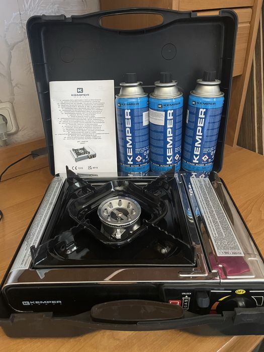 Туристическая Газова плита 1 конфорка