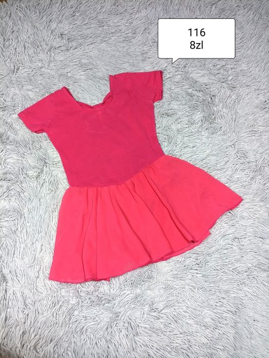 Różowe body rozmiar 116