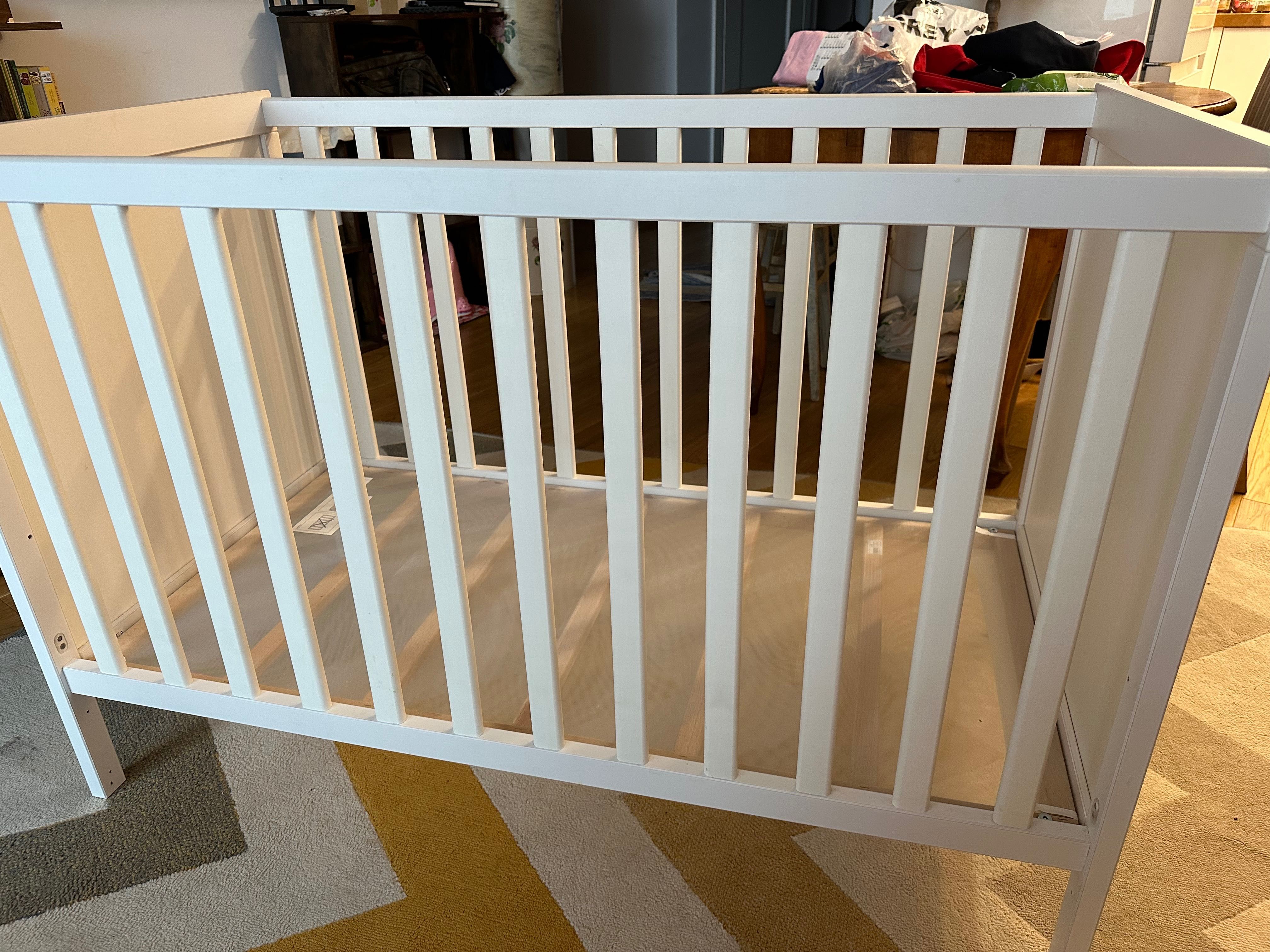 Łóżeczko niemowlęce Ikea SUNDVIK