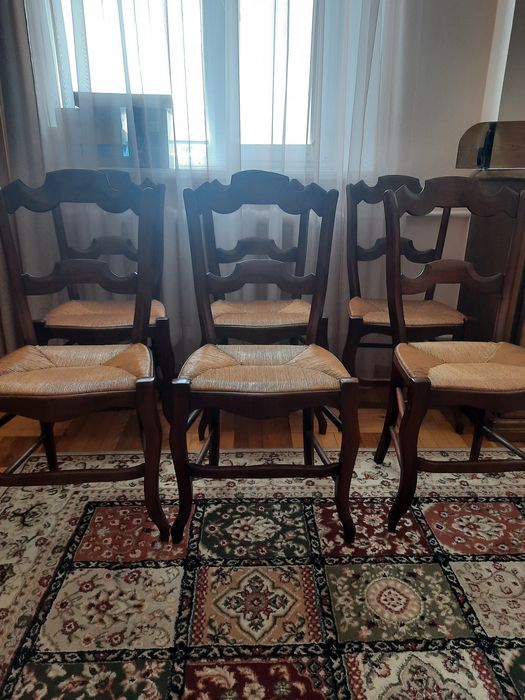 Стільці, 6 шт, дерев'яні