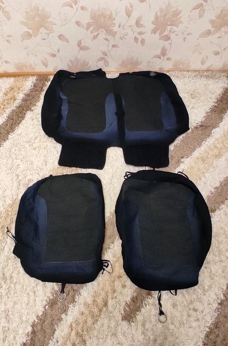 Комплект чехлів на сидіня Опель Віваро, Рено Трафік оригінальний пасаж