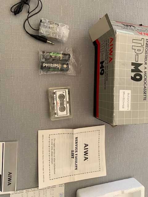 Dyktafon mikrofon kasetowy