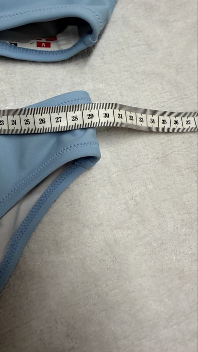 Champion niebieski stroj kapielowy dwuczesciowy basen modny 134/140