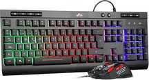 Rii RK900+ Gaming Combo - Klawiatura i Mysz z Podświetleniem LED