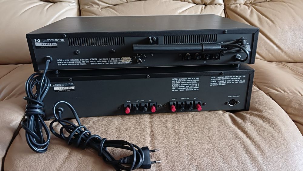 Wzmacniacz Luxman L-2 z tunerem T-2