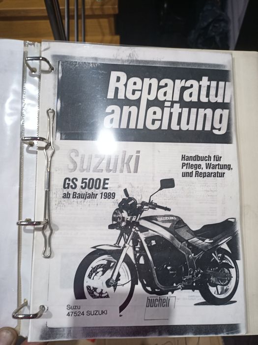 Suzuki GS500 EU z 1990r.