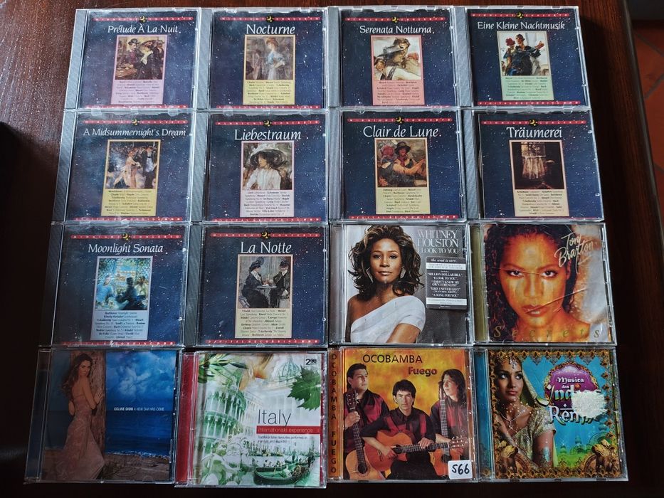 Lote de 86 CDs originais em ótimo estado