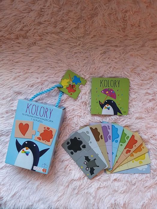 Zestaw KOLORY puzzle + książeczka