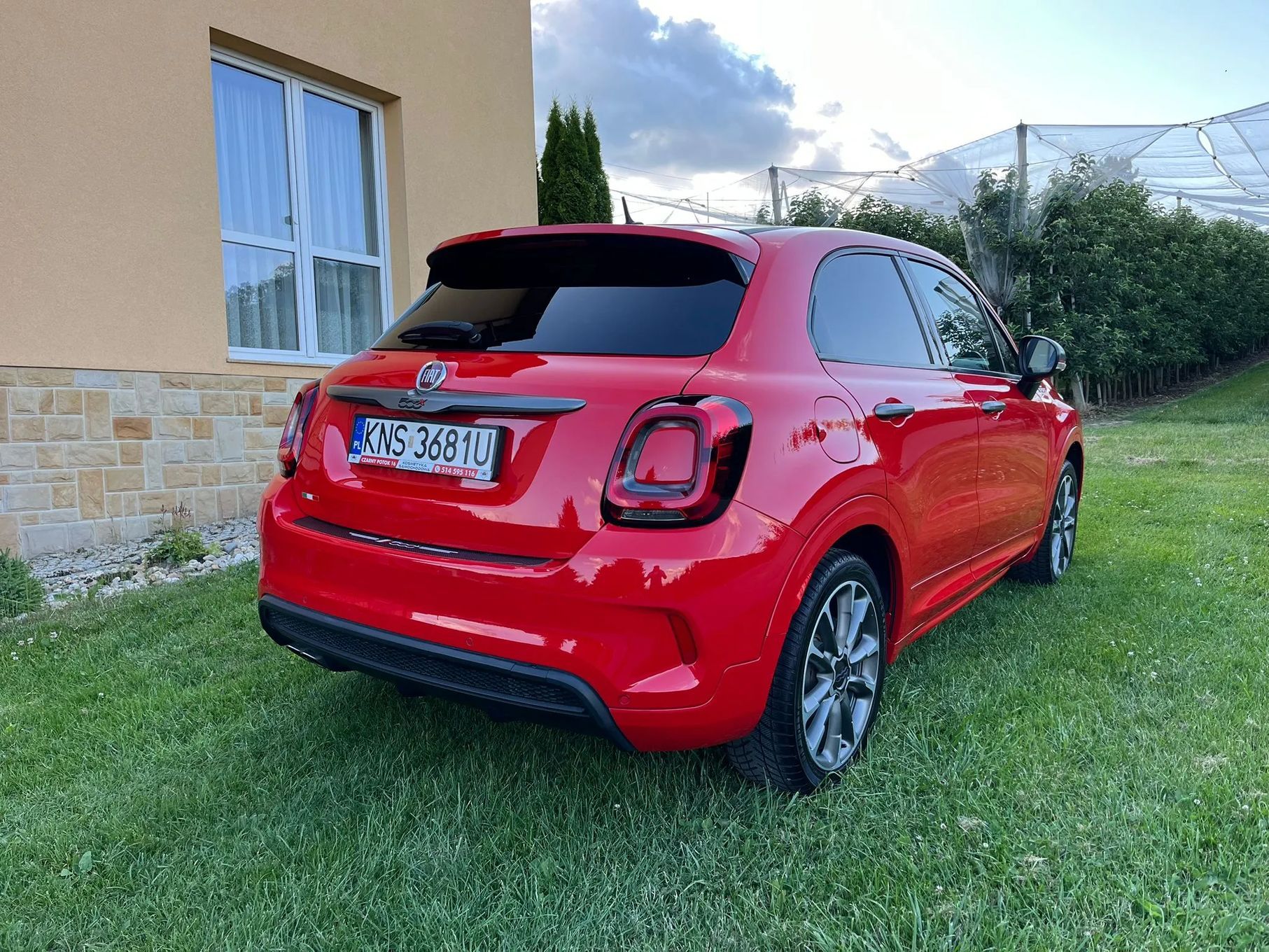 Fiat 500X Sport, Automat, Full LED, Niski przebieg
