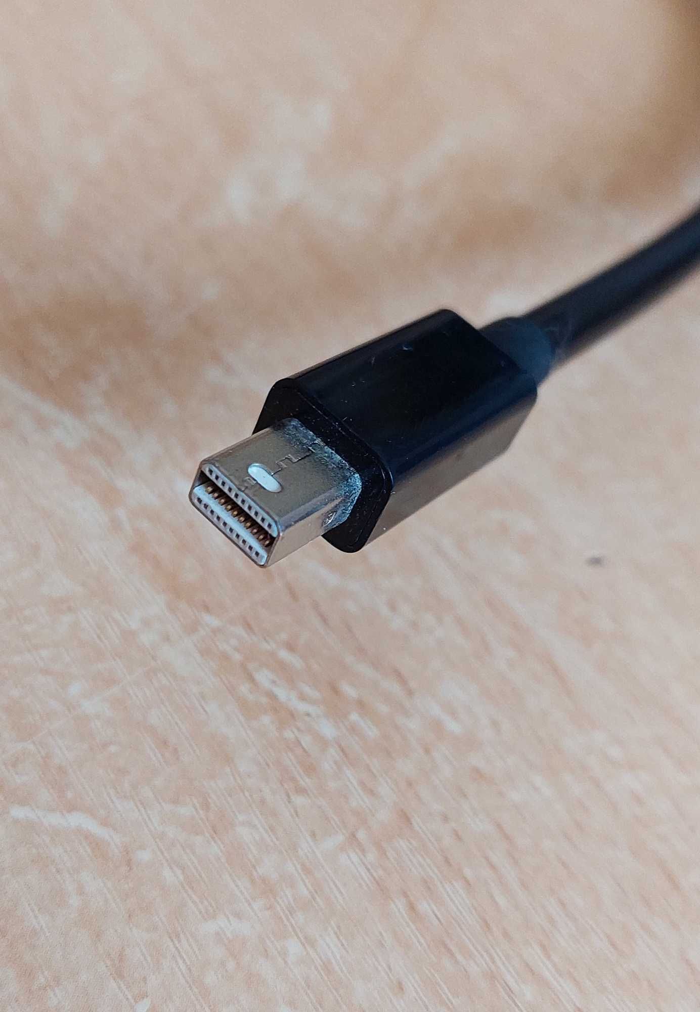 Konwerter DisplayPort mini na HDMI DVI VGA