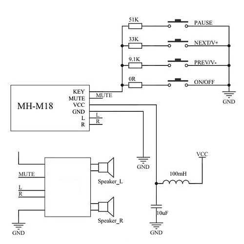 Bluetooth аудіомодулі, підсилювач MH-M18 MH-M28 MH-M38 PAM8403