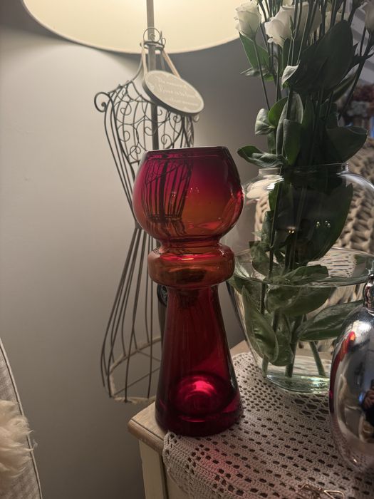 Izolator Zbigniew Horbowy Huta Sudety szkło artystyczne