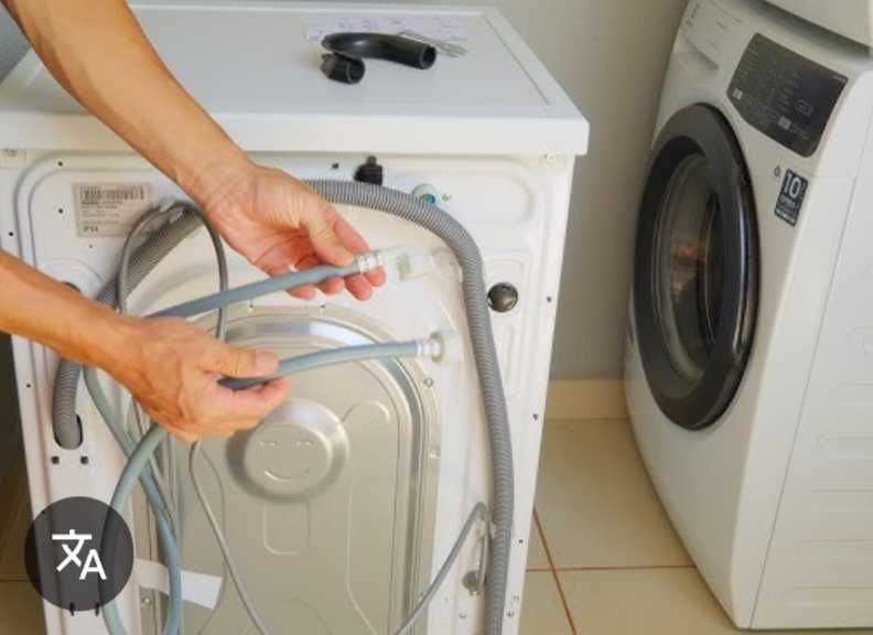 Torneiras , máquinas de lavar