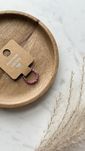 Pierścionek Rose Dust z naturalnych kamieni mindihandmade.pl