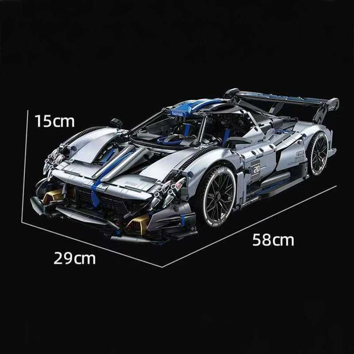 ‼️В КОРОБЦІ‼️ Конструктор  TOYLINX Pagani Huayra BC -- 3526 деталей!