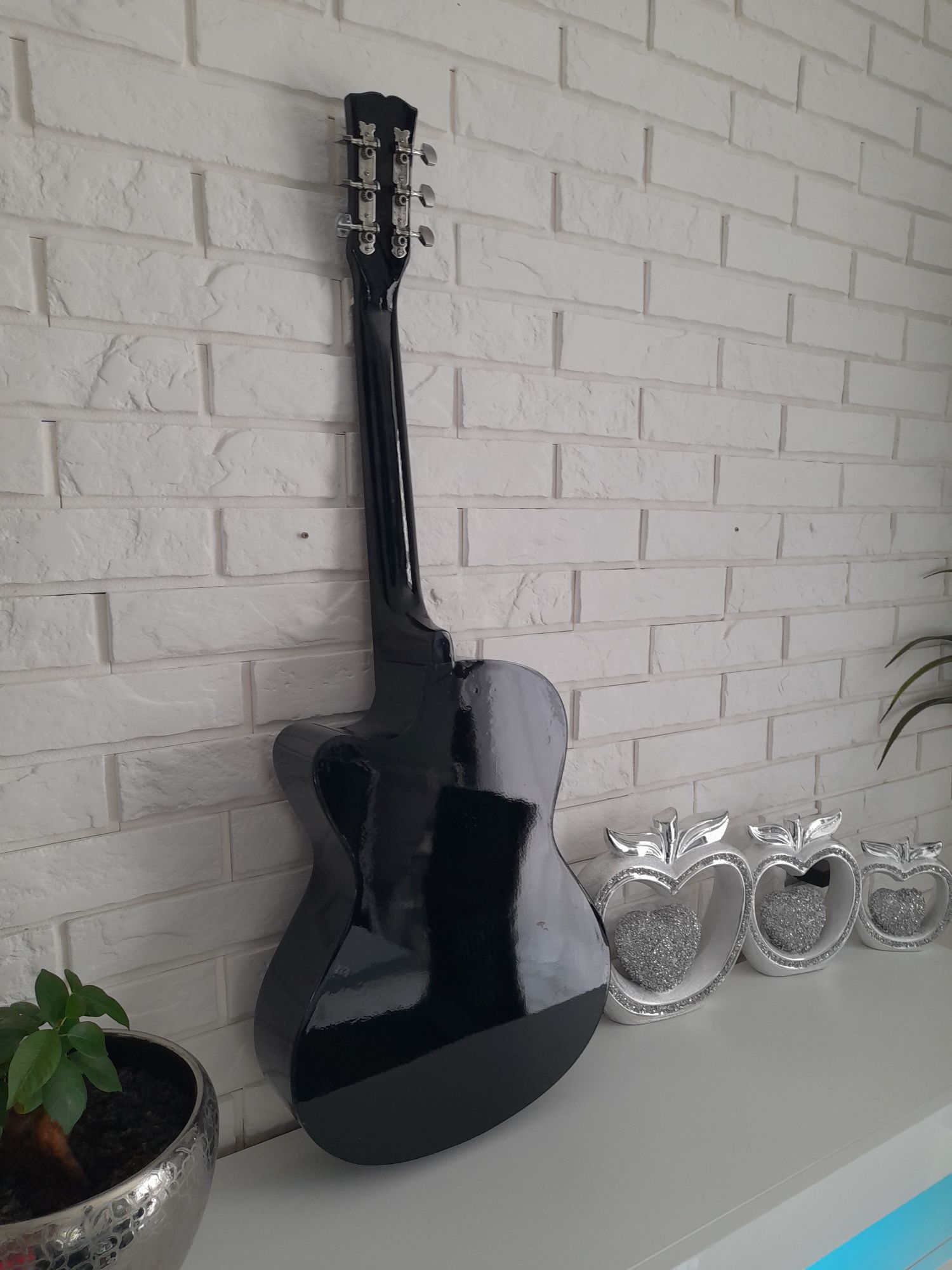 Gitara akustyczna Castelo G3 rozmiar 4/4 czarny połysk