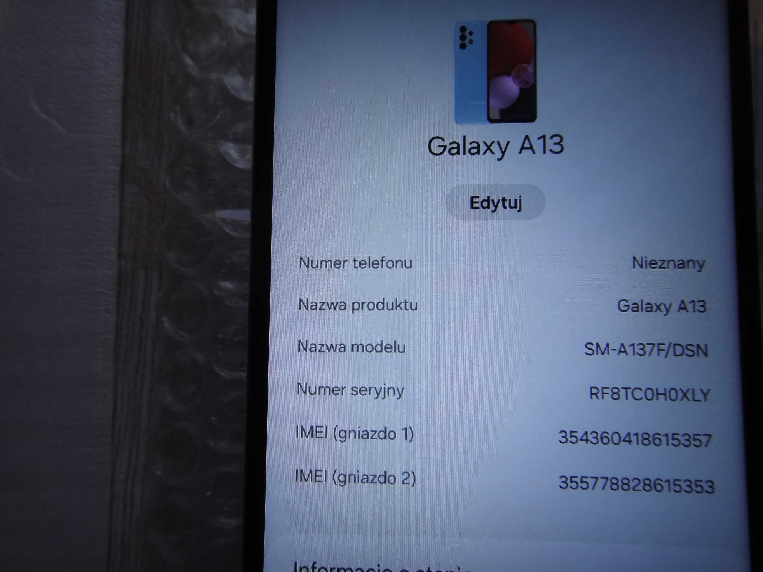 Samsung Galaxy A13 Sm-A137F 64/4Gb.