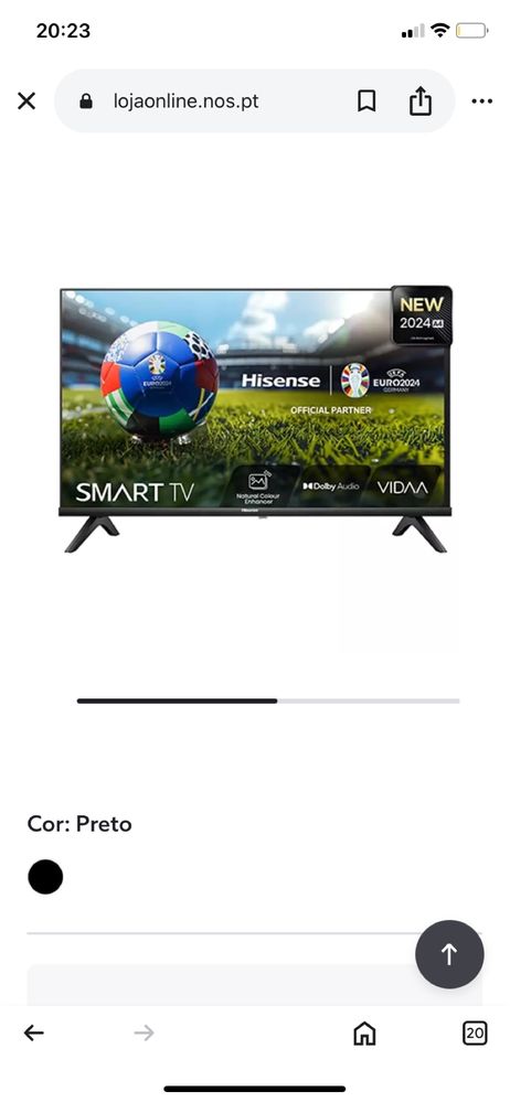 Televisor Hisense 32 polegadas