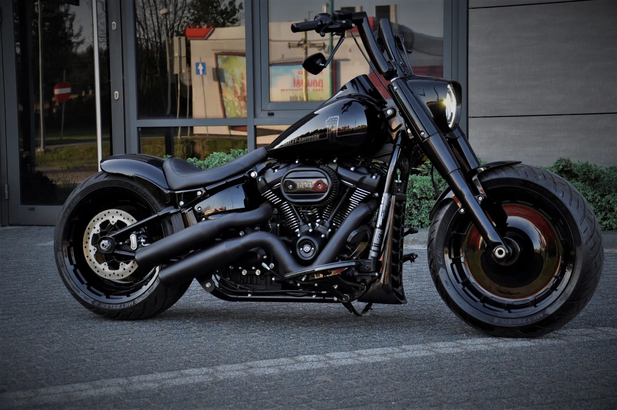 Harley-Davidson Softail Fat Boy 114 FLFBS Custom JAK NOWY. Bezwypadkowy j v rod breakout v-rod