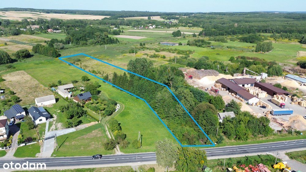 Działka budowlano-rolna 94 ar | Pawłów Rejowiec F.