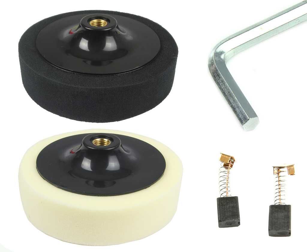 Polerka Elektryczna z reulacją + gąbki samochodowa 150mm