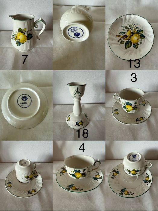 Вінтаж: сервіз поштучно колекція Jamaica Villeroy&Boch
