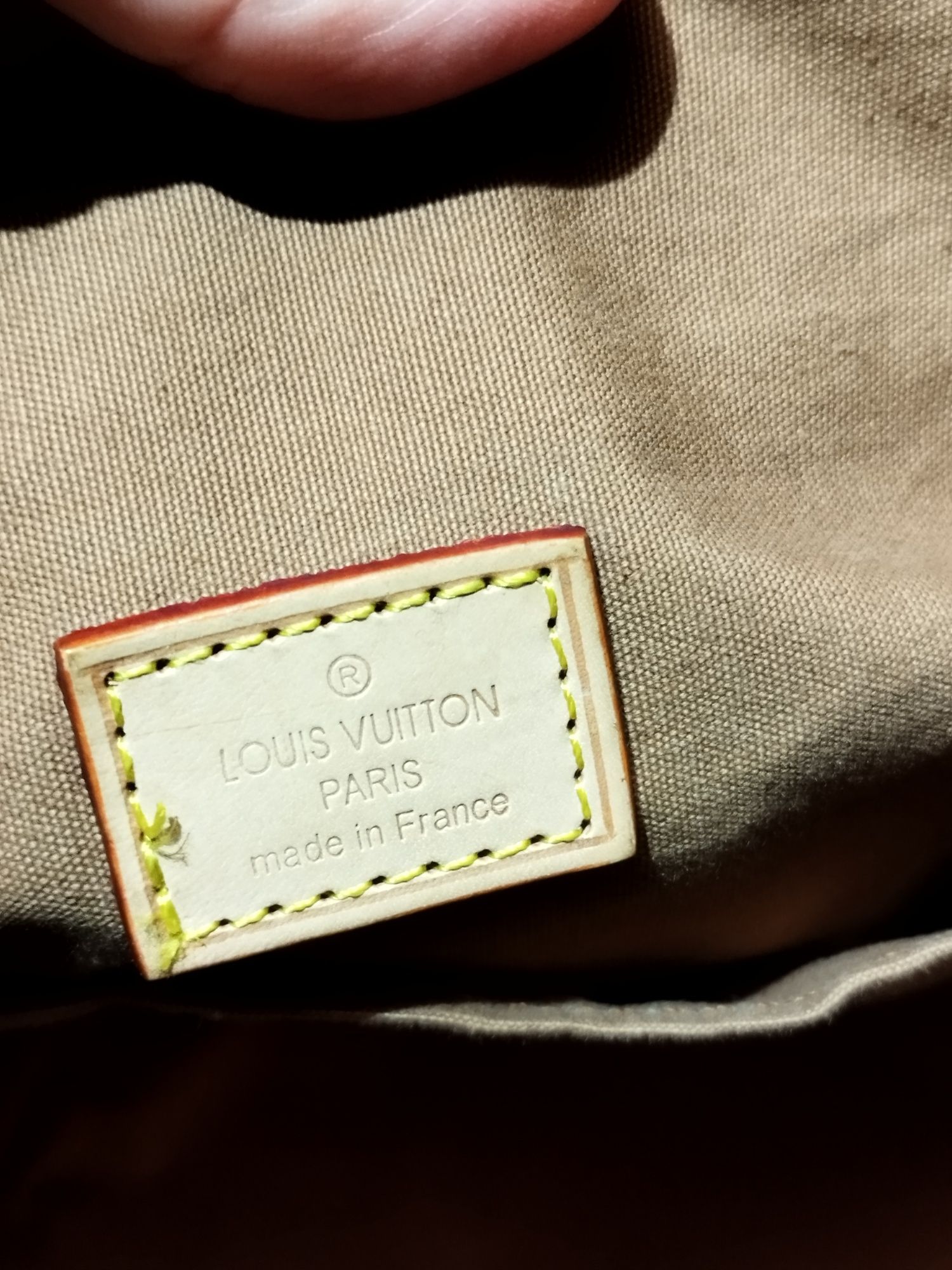 LV Louis Vuitton torebka shoperka na ramię do ręki numery