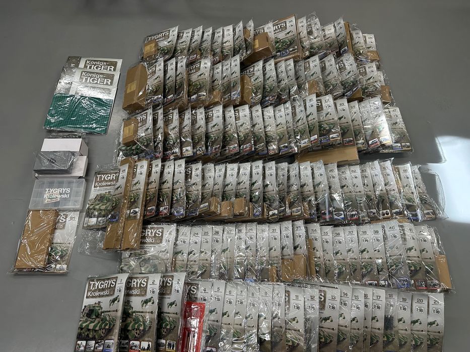 Tygrys Królewski Hachette Königstiger Komplet 1 do 120