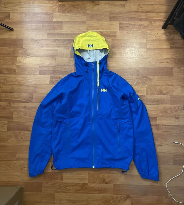 (М) UKR Ветровка весенняя курточка на мембране HELLY HANSEN куртка hh
