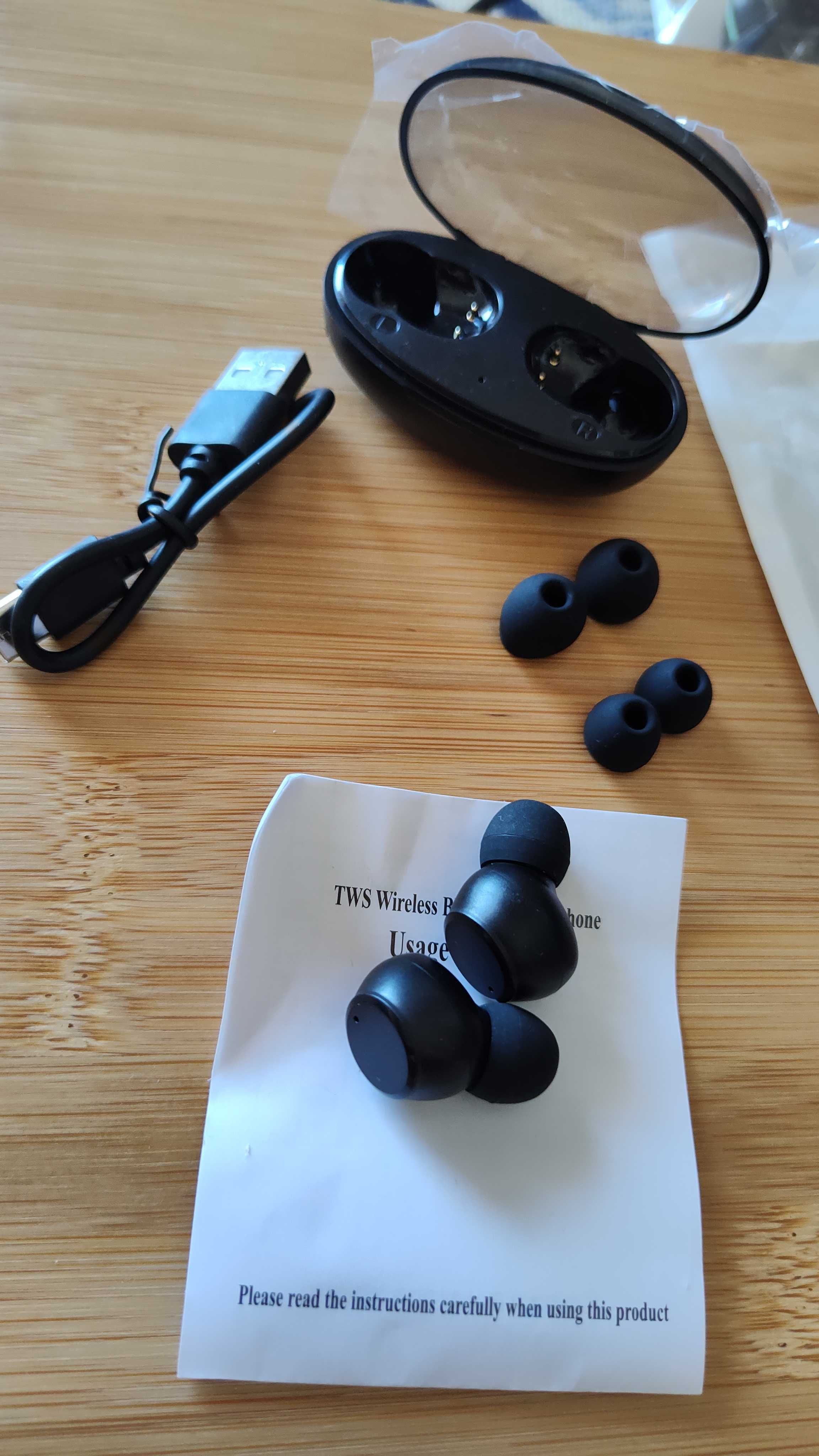 Auriculares earphones Bluetooth Novos