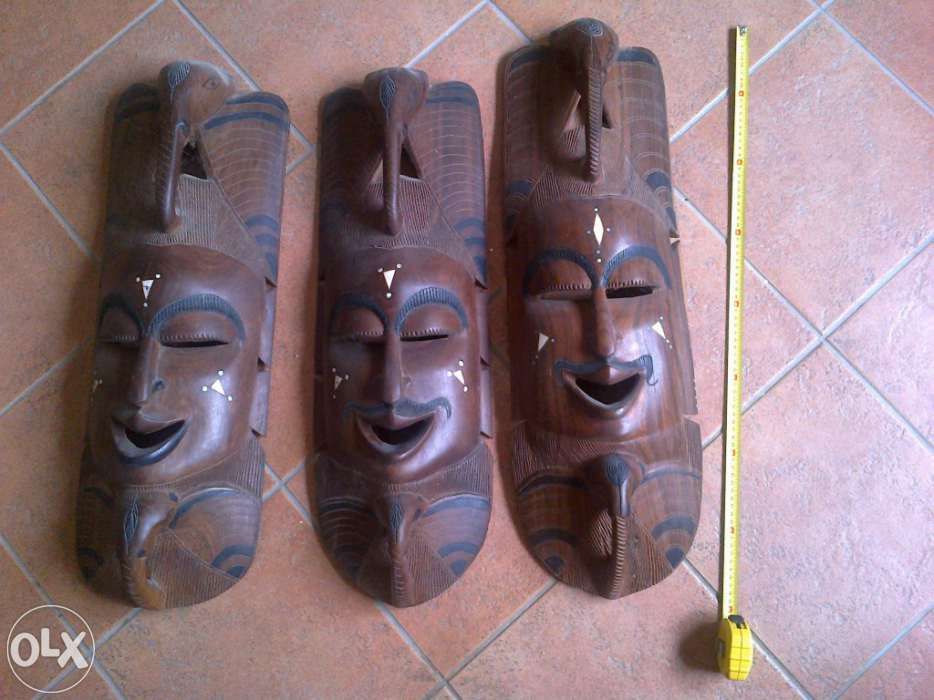 3 Máscaras do Senegal