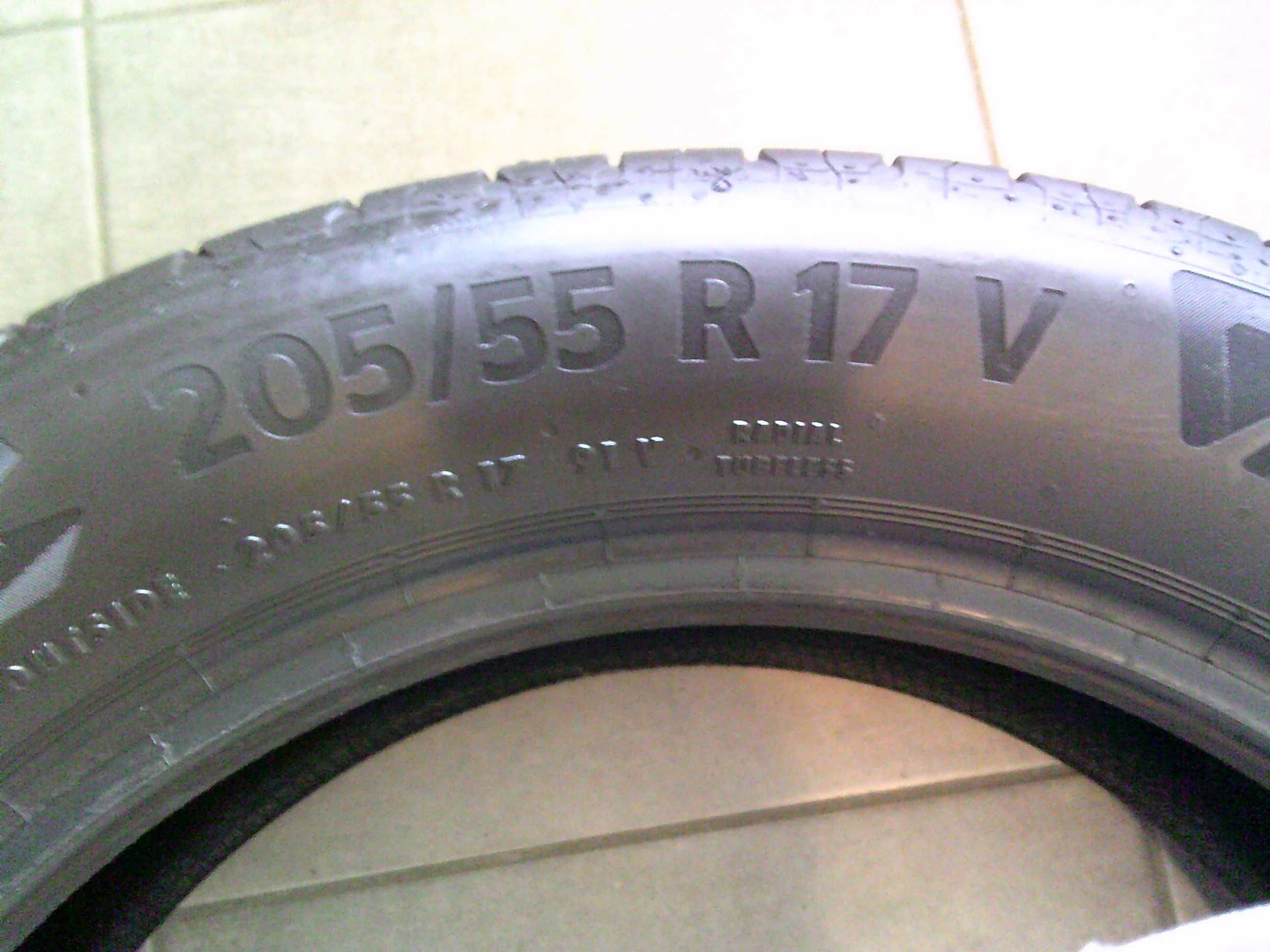Opony 205/55/17 Continental 2022r 4szt